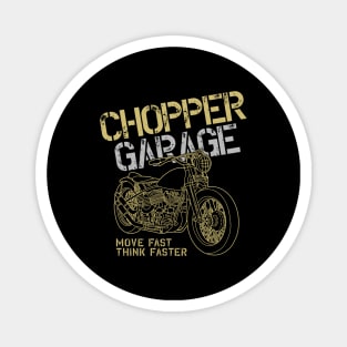 Chopper garage Magnet